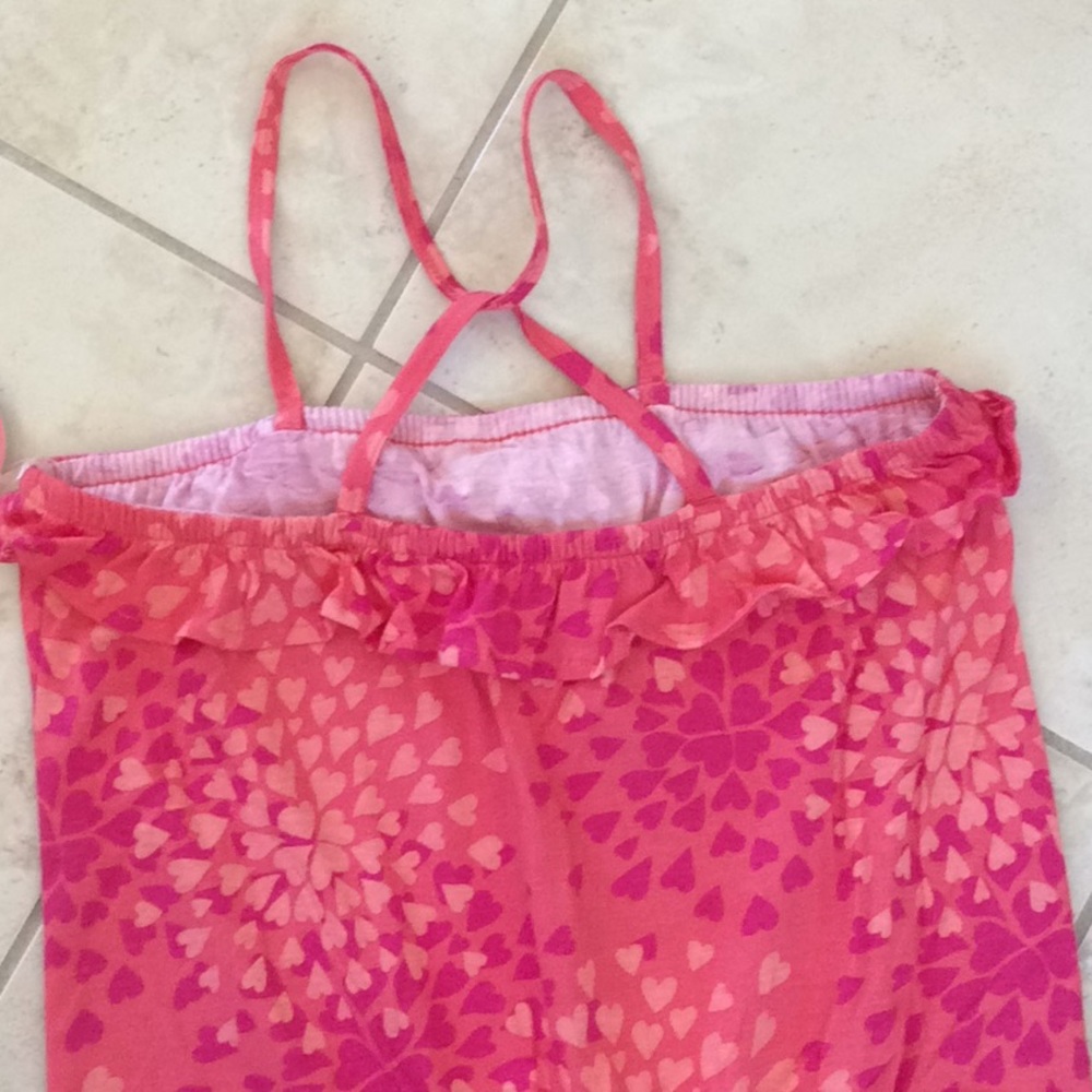 SO SIZE 16  GIRL’S RUFFLE X-BACK ROMPER - Picture 4 of 8